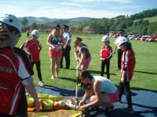 Pohárová soutěž mladých hasičů Valašská Polanka 8.6.2014