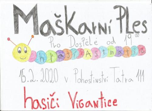 Maškarní ples pro dospělé